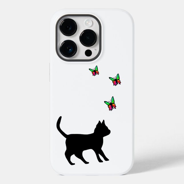 Gato Preto e Borboleta (Verso)