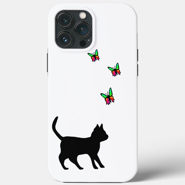 Gato Preto e Borboleta (Verso)