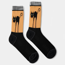 Gato Preto Engraçado de Halloween