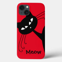 Gato preto engraçado subtil felino