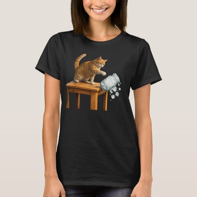Gato Pro Imigração, Abolir Camiseta ICE, chinga la (Frente)