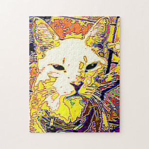 GATO QUEBRA-CABEÇA AMARELO MAIS DIFÍCIL DO MUNDO