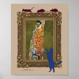 Gato, Ratos, Belas Artes e Humor, Poster