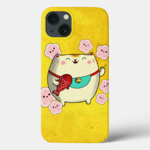 Gato redondo bonito de Maneki Neko