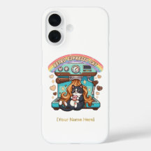 Gato Retro Espresso Café Barista Personalizado