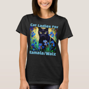 Gato Senhoras Para Camala Cat T-Shirt