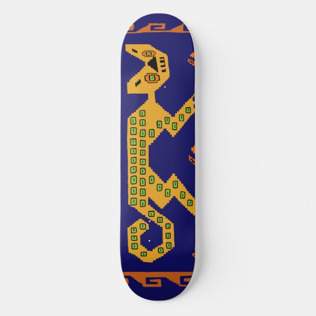 Gato Tribal Inca Peruano Skateboard - Gato Tribal (Frente)