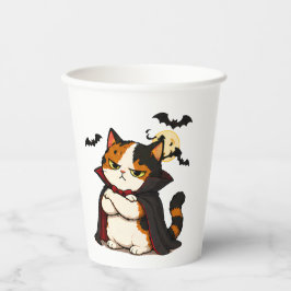 Gato Vampiro Mal-Humorado de Halloween