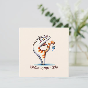 Gato Yoga Pose - Yoga - Gatos - Alegria