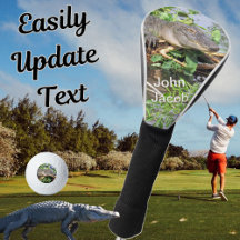 Gator - Cobrir do Clube Golf de Driver de Alligato