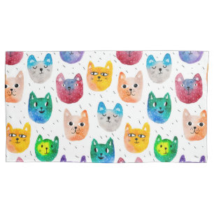 Gatos com aquarelas e amigos