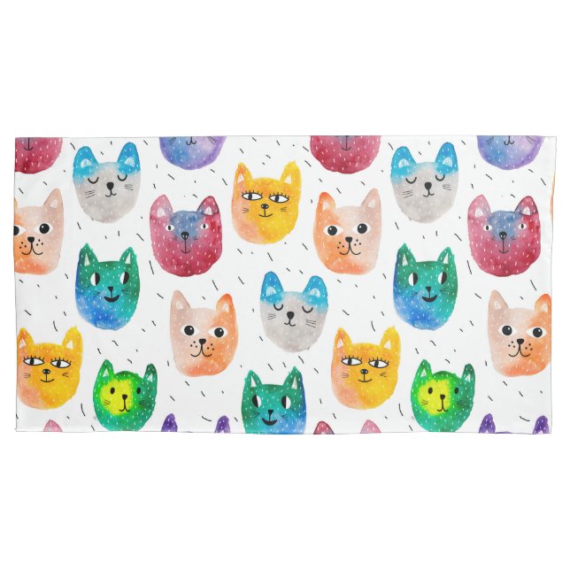 Gatos com aquarelas e amigos (Frente)