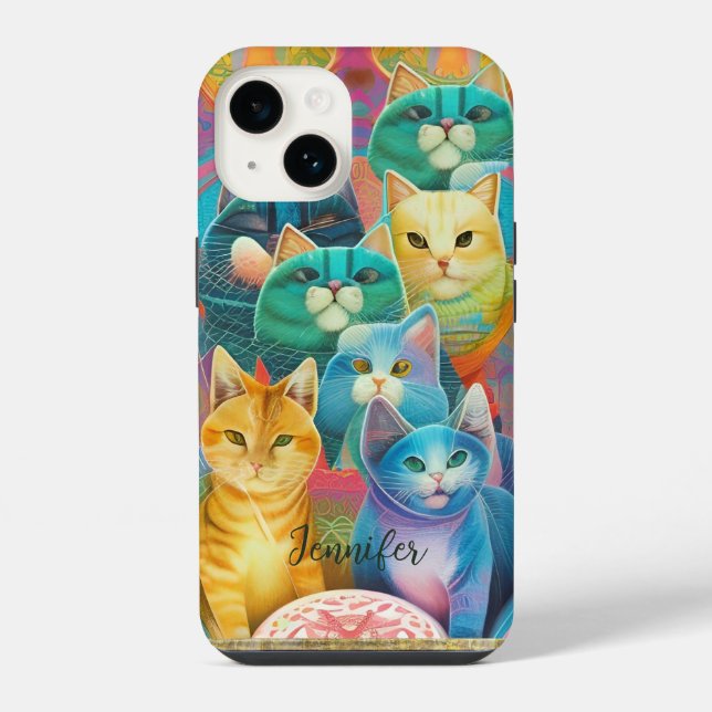 Gatos de cor (Verso)