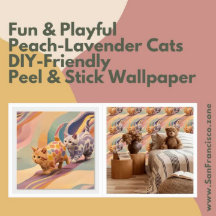 Gatos de Lavanda de pêssego Diversos Reprodução de