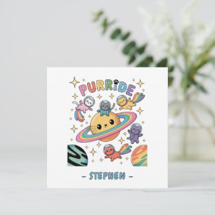Gatos De Purride Space - Gatos Do Astronauta Kawai