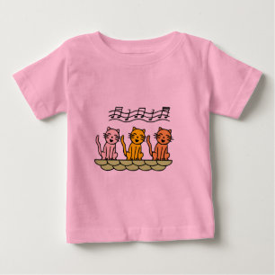 Gatos do canto camiseta e presentes