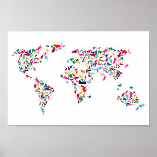gatos do poster do mundo