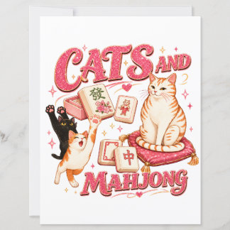 Gatos e Mahjong