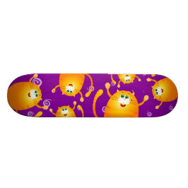 Gatos engraçados, skate