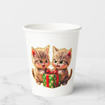 **Gatos Fofos Brigando por um Presente – Christ di