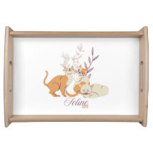 Gatos Frescos - Bandeja Felina para Servir