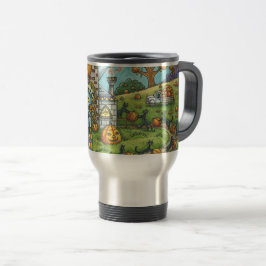 GATOS NEGROS, CANECA DE VIAGEM DA FÁBRICA DE PIE D