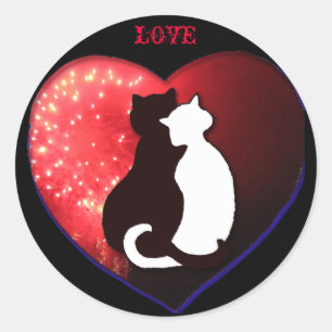 Gatos no Amor, adesivo