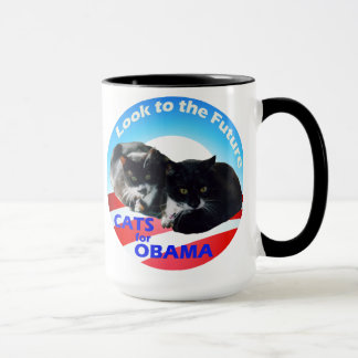 Gatos para a caneca de Obama