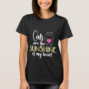 Gatos são o Sol da Minha Camisa do Coração