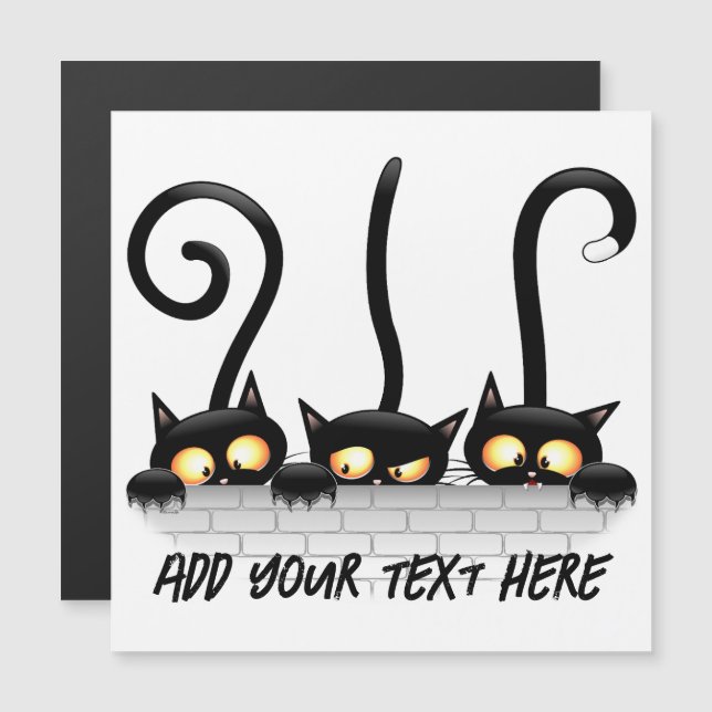 Gatos travessosos, divertidos e engraçados (Frente/Verso)