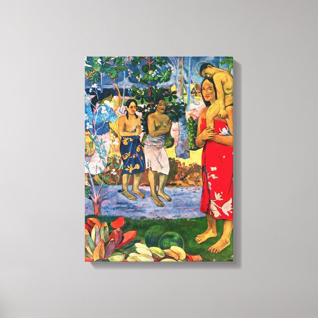 Gauguin Ia Orana Maria Canvas Wrap (Frente)