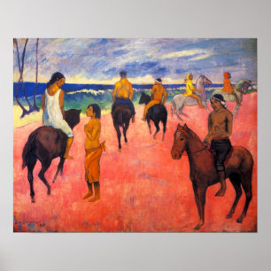 Gauguin Riders na Poster de Praia
