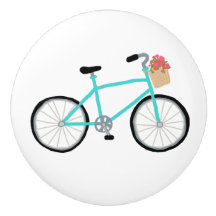 Gaveta da bicicleta do cruzador e botão do armário