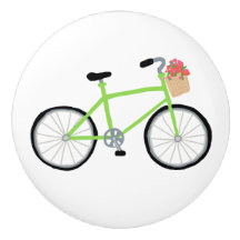 Gaveta da bicicleta do cruzador e botão do armário