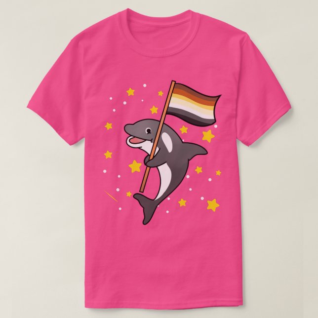 Gay Bear Orca Gay Bear Pride Pullover Hoodie  (Frente do Design)