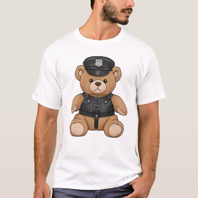 Gay Bear T-Shirt | Gay Pride Shirt for Men | LGBTQ (Frente)