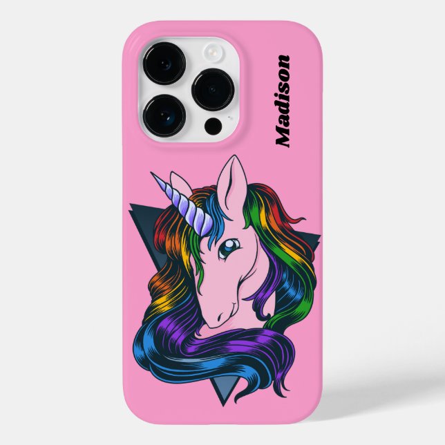 Gay de Nome Personalizado Unicorn (Verso)