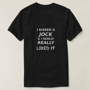 Gay engraçada Camisa LGBTQ Eu Beijei Jock Gostei 