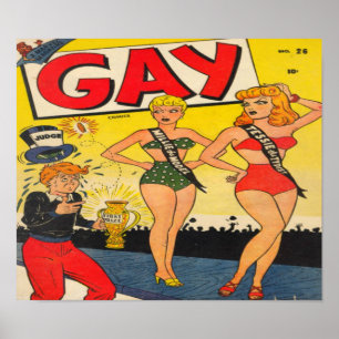 Gay Histórias em quadrinhos - Poster da revista em