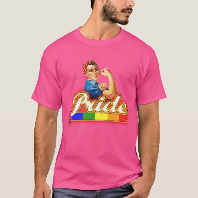 Gay Lesbian Pride LGBTQ Do it with Pride T-Shirt (Frente)