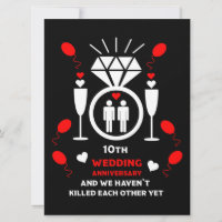 Gay masculino 10º aniversário de casamento