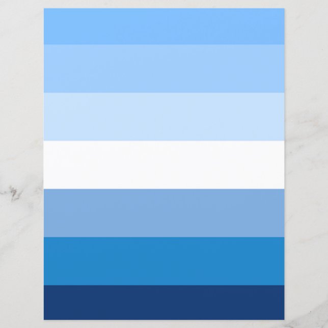 Gay men Flag Papier (Frente)