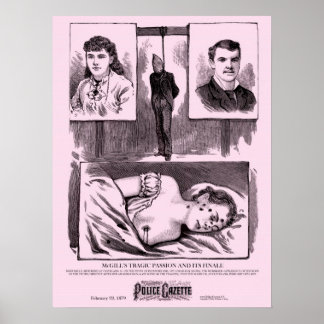 Gazeta da Polícia poster Trágica Paixão