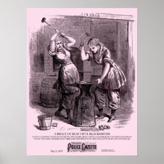 Gazeta poster Blacksmiths da Polícia