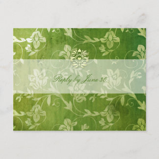 GC | Vintage Floral Verde Gorgeous RSVP