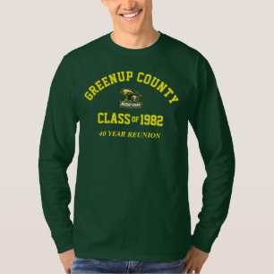GCHS 82 Reuniões T-Shirt Long Shirt Forest Green
