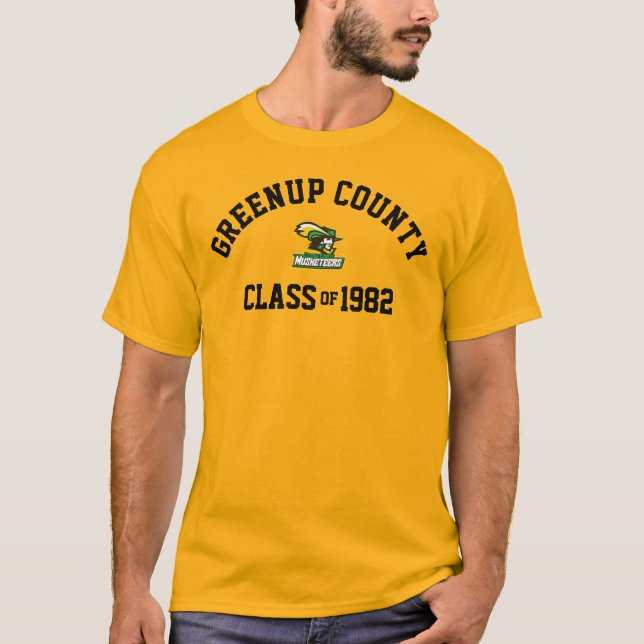 GCHS 82 T-Shirt gold (Frente)