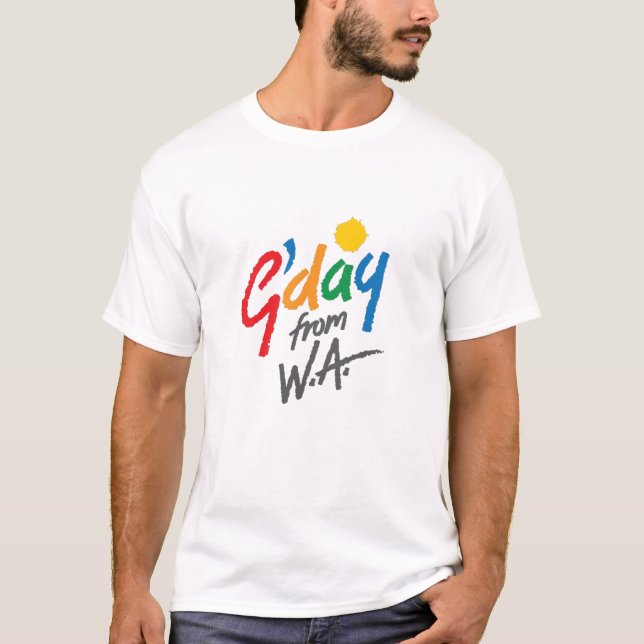 G'day From WA T-Shirt (Frente)