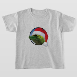 Gecko de Natal - Camisa Básica para Crianças