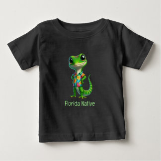Gecko em Camisa Tropical